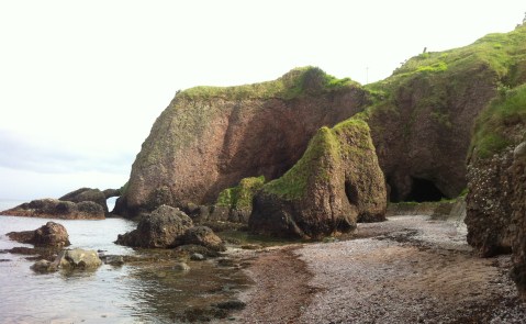 Caves at Cushendun